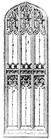 DOOR OF FOXS CHANTRY.