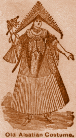 Old Alsatian Costume.