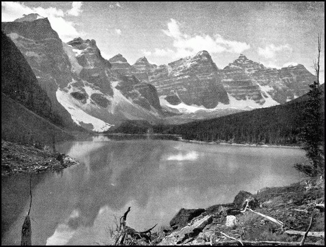 MORAINE LAKE, VALLEY OF THE TEN PEAKS